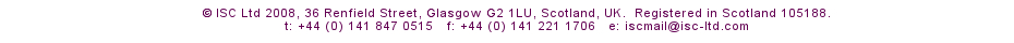 ISC Ltd, 36 Renfield Street, Glasgow, G2 1LU, Scotland, UK